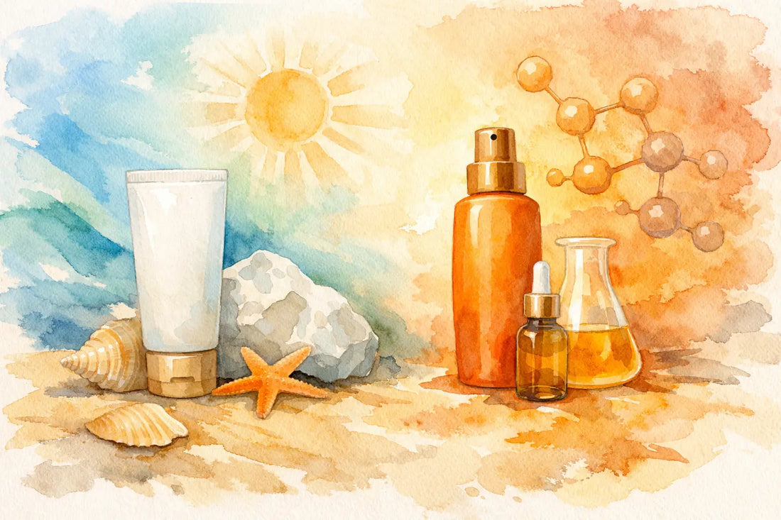 Minerale of chemische zonnebrand kiezen?