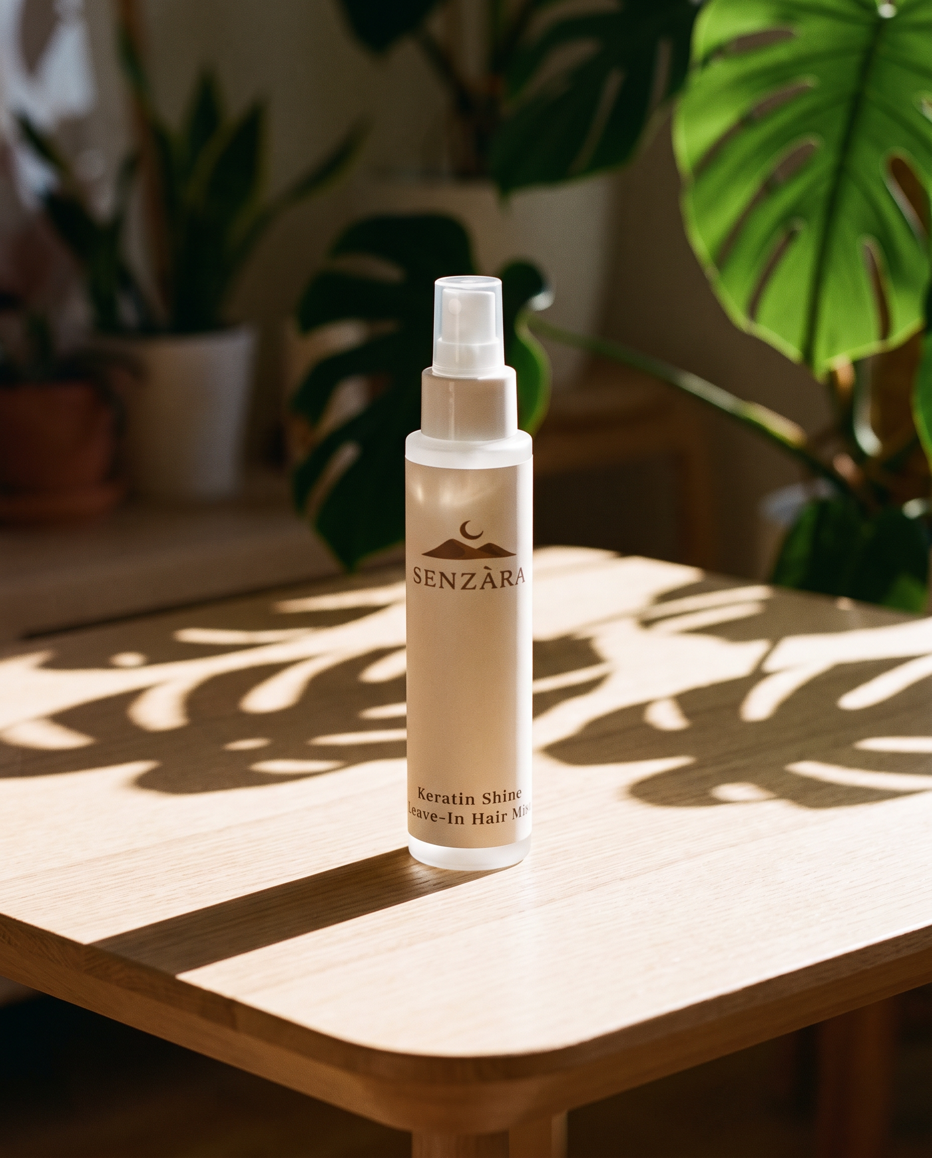 Senzara Keratin Ontklitspray – Shine & Hittebescherming