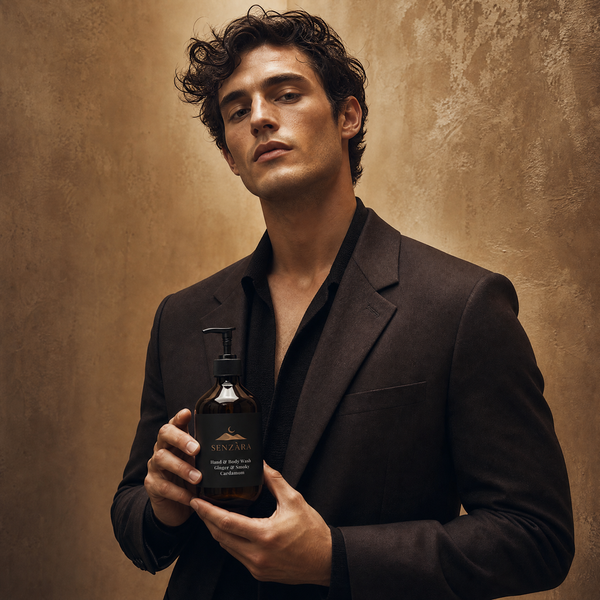 Senzara Hand & Body Wash – Ginger, Cardamom & Spices