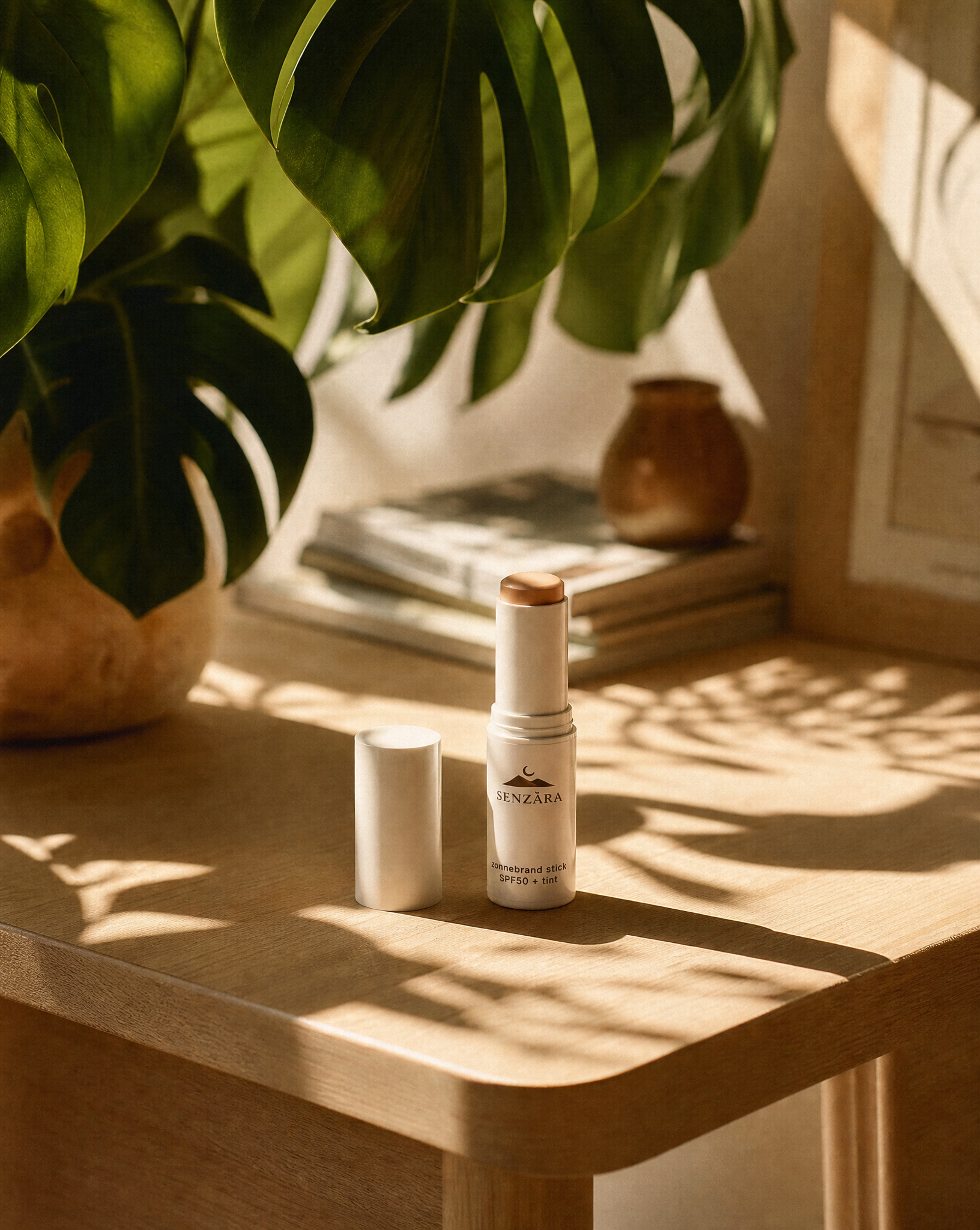 Senzara SPF 50 Minerale Zonnebrand Stick – Met Tint