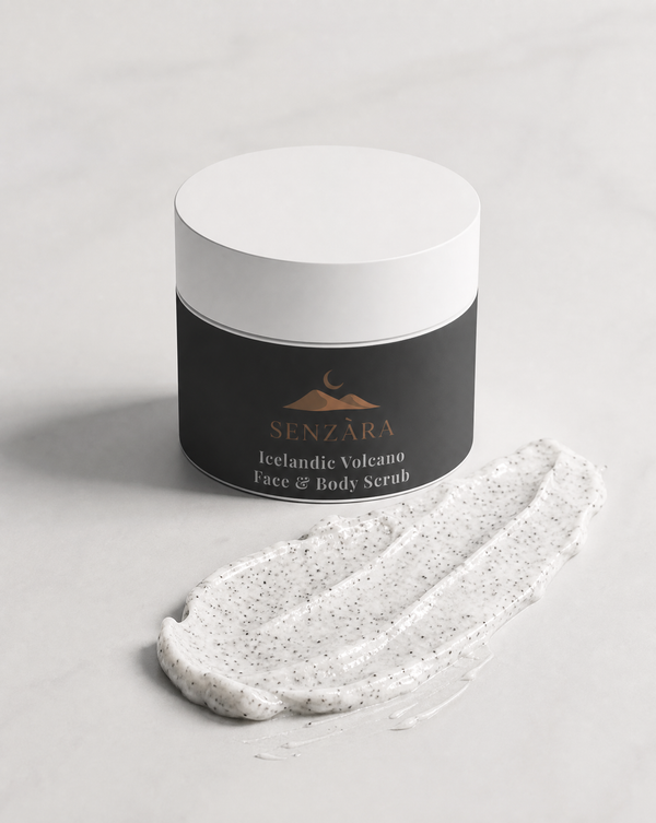 Senzara IJslandse Vulkanische Scrub – Voor Gezicht & Lichaam