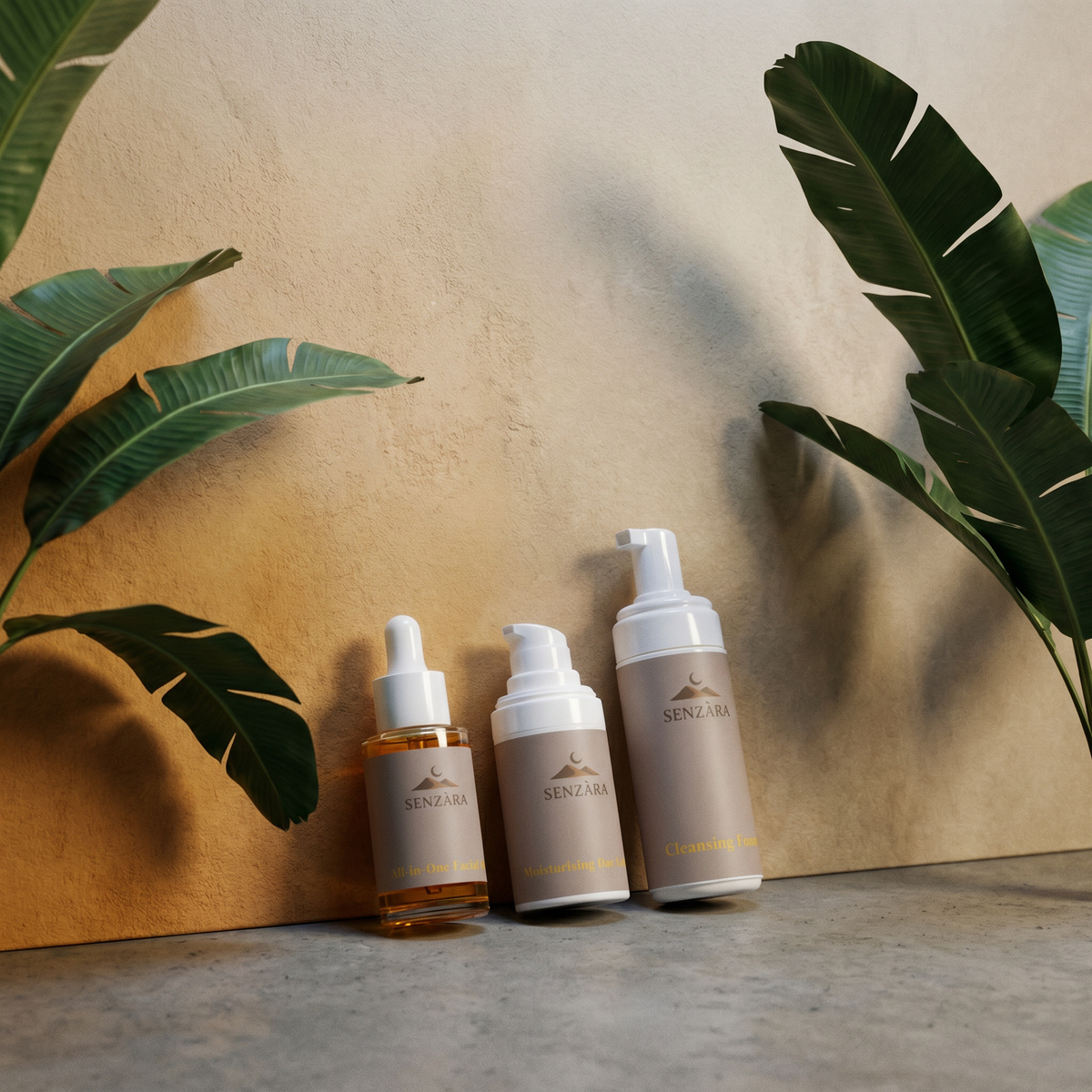 Senzara Daily Radiance Routine