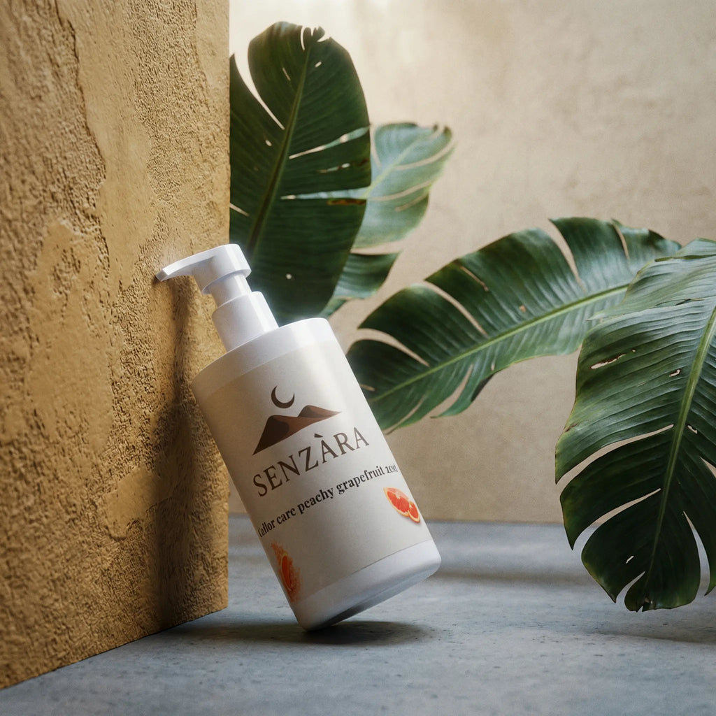 Senzara Colour Care Shampoo – Peach & Grapefruit