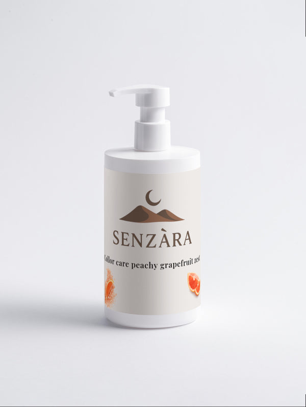 Senzara Colour Care Shampoo – Peach & Grapefruit